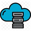 Cloud Database Cloudy Icon