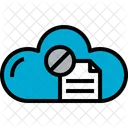 Cloud Document Error Icon