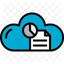 Cloud Document Data Icon