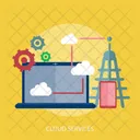 Cloud Services Setting Icon