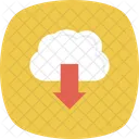 Cloud Data Database Icon