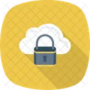 Cloud Security Lock Icon