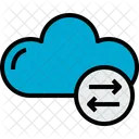 Cloud Exchange Cloudy Icon