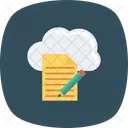 Cloud Document Storage Icon