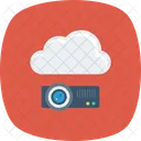 Cloud Projection Projector Icon