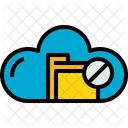 Cloud Folder Error Icon