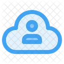 Cloud People Database Icon
