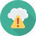 Cloud Error Storage Icon