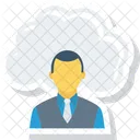 Cloud Communication Online Icon
