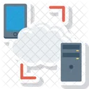 Cloud Computing Connection Icon