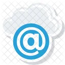 Cloud Data Email Icon