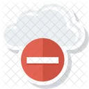 Cloud Delete Minus Icon