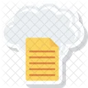 Cloud Document File Icon
