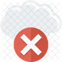 Cloud Error Remove Icon