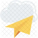 Cloud Files Send Icon