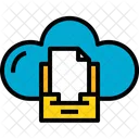 Cloud Stroage Document Icon