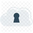 Cloud Lock Locked Icon