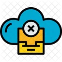 Cloud Stroage X Icon