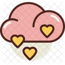 Cloud Love Clouds Love Atmosphere Icon