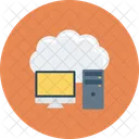 Cloud Computer Storage Icon