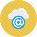 Cloud Data Email Icon