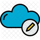 Cloud Write Cloudy Icon