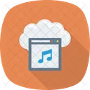 Cloud Internet Music Icon