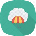 Cloud Protection Umbrella Icon
