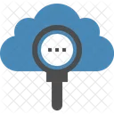 Cloud Search Computing Icon