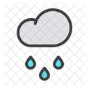 Cloud Rain Rainfall Icon