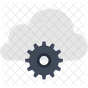 Cloud Cogwheel Computing Icon