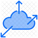 Cloud Computing Sharing Icon