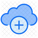 Cloud Computing Plus Icon
