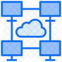Cloud Computing Sharing Icon