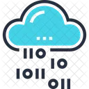 Cloud Code Computing Icon