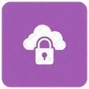 Cloud Lock Security Icon