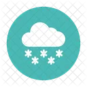 Cloud Snow Winter Icon
