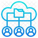 Cloud Database Network Database Network Network Icon