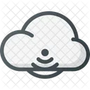 Cloud Communication Signal Icon