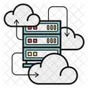 Cloud Service Server Icon
