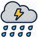 Cloud Weather Rain Icon