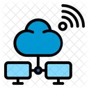 Cloud Database Internet Of Things Icon