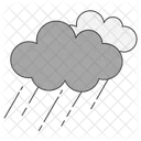 Cloud Raining Water Icon