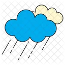 Cloud Raining Water Icon