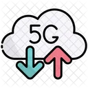 Cloud 5 G Network Icon