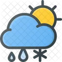 Cloud Rain Forcast Icon
