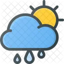 Cloud Rain Day Icon