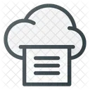Cloud Computing Print Icon