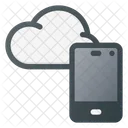 Cloud Syncronize Phone Icon
