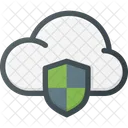 Cloud Computing Protection Icon